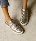Sneakers Anaïda - Pelle metallizzata - Dorato
