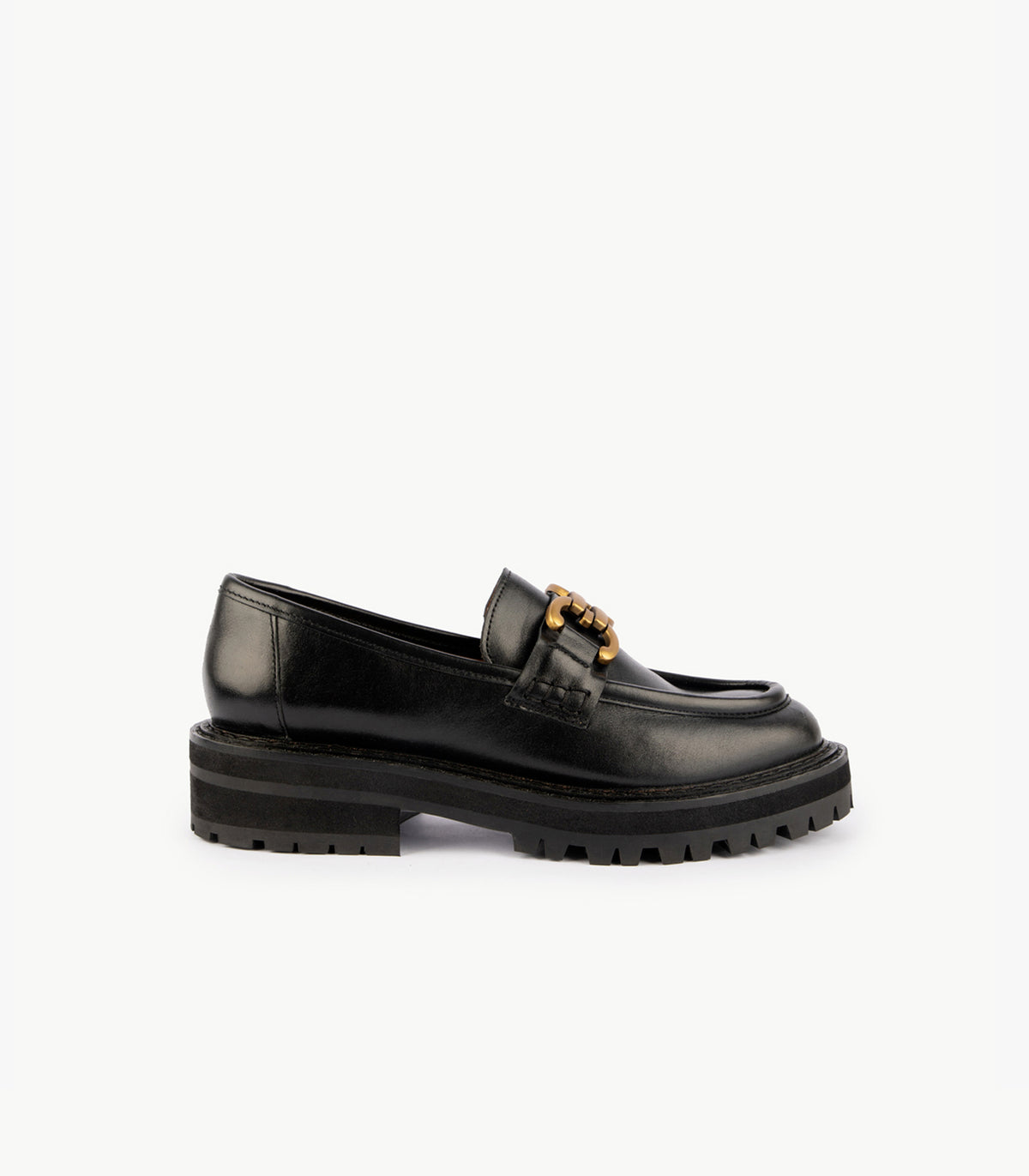 Mocassins Noémia - Cuir Glacé - Noir