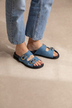 Sandales Bonnie - Jeans - Bleu