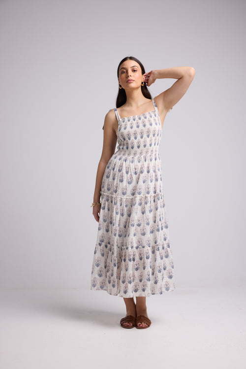 Robe Longue - Maite - Blanc