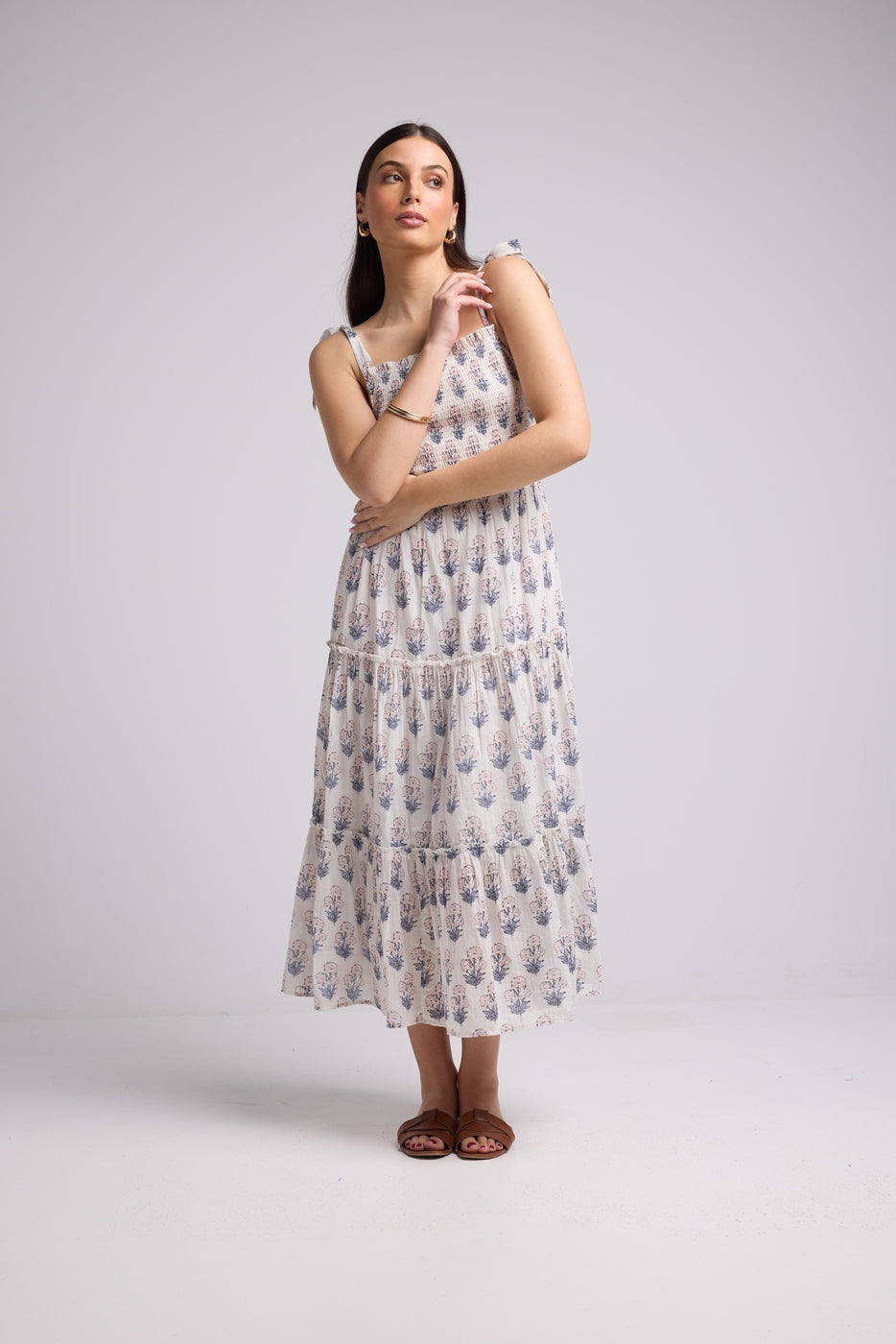 Vestido Largo - Maite - Blanco