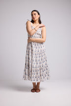 Vestido Largo - Maite - Blanco