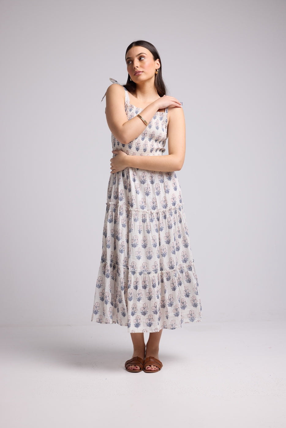 Vestido Largo - Maite - Blanco