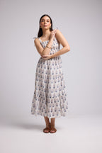 Vestido Largo - Maite - Blanco