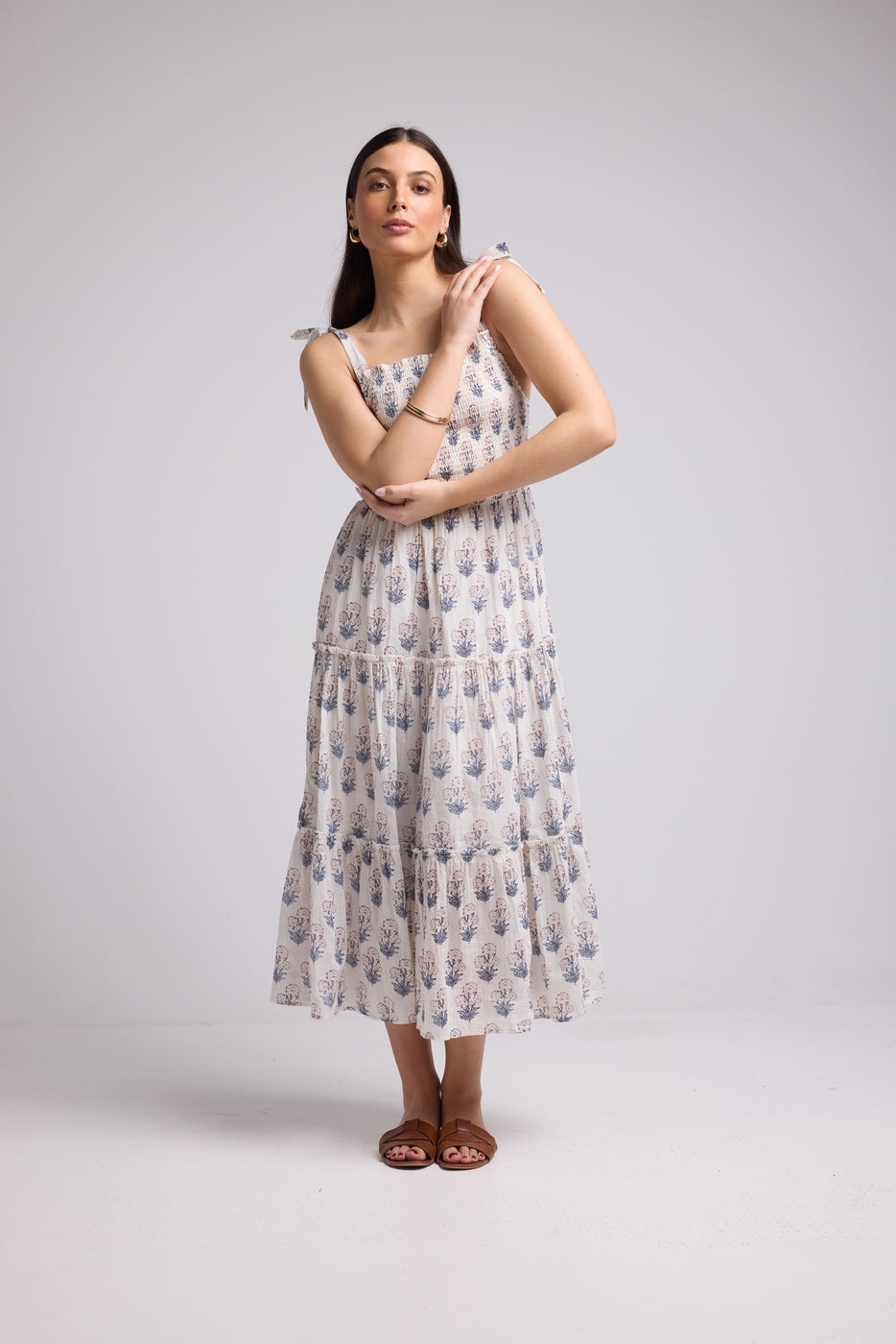 Vestido Largo - Maite - Blanco