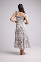 Vestido Largo - Maite - Blanco
