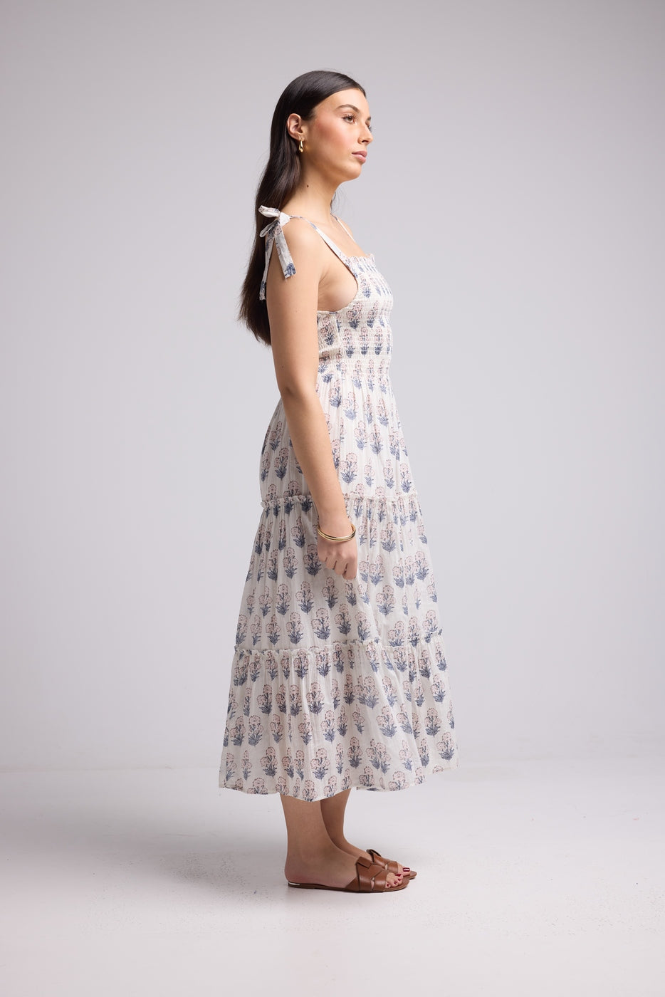 Vestido Largo - Maite - Blanco