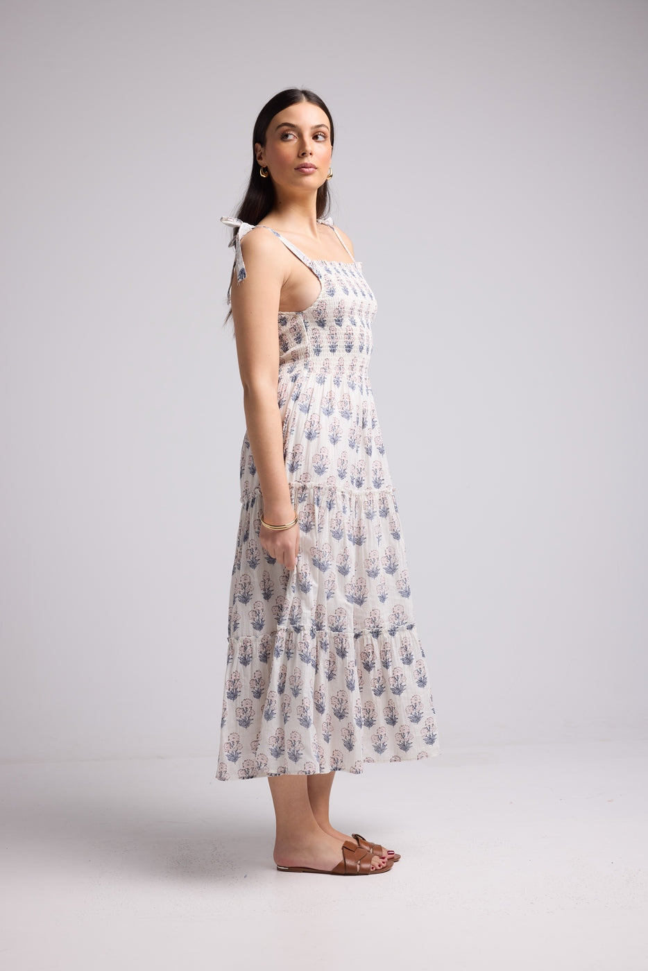 Vestido Largo - Maite - Blanco