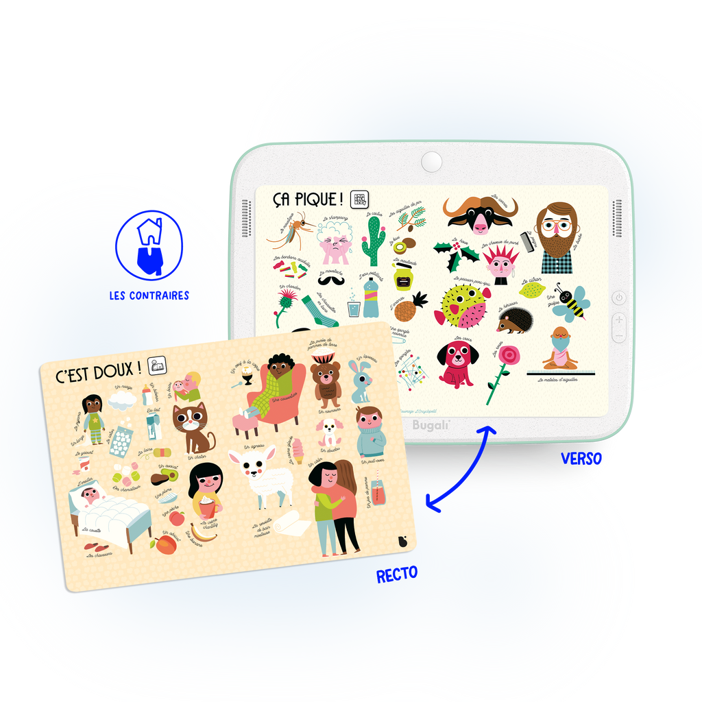 Coffret 5 Cartes Interactives Kézaco ? (3+)