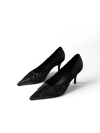 Zapatos de Tacón Make Them Stare - Negro