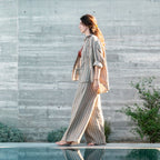 Striped Linen Trousers TU