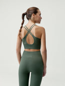 Top Malala Dark Olive - Femme