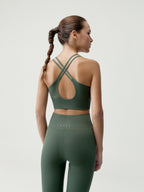 Top Malala Dark Olive - Mujer