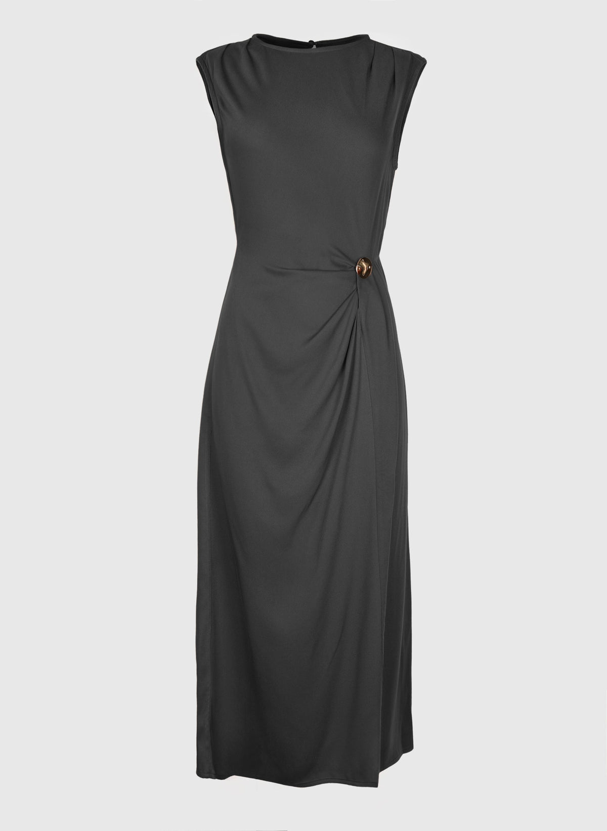 Robe Longue Maleony Carbone