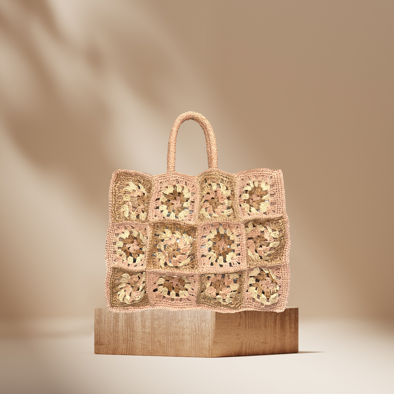 Maliha bag - Beige & Brown & Beige