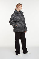 Doudoune Malik - Black Plaid