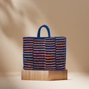 Malina Bag - Blue & Red & Beige & Purple