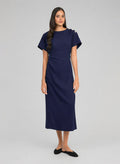 Robe Midi Malixa Marine
