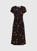 Robe Midi Malora Boheme Noir