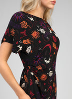 Robe Midi Malora Boheme Noir