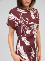 Robe Midi Malora Kriket Bordeaux