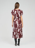 Robe Midi Malora Kriket Bordeaux