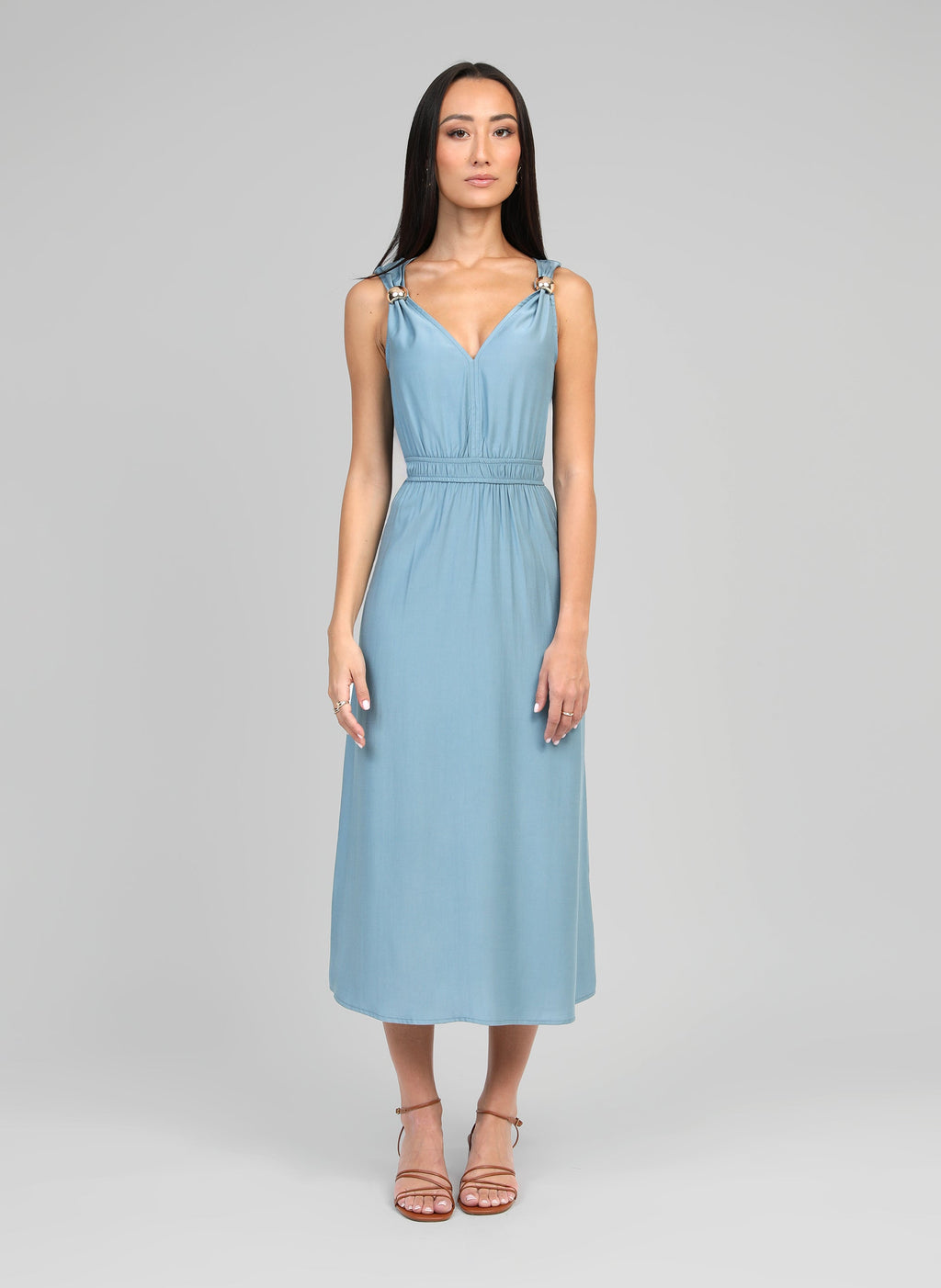 Robe Midi Malouise Ciel
