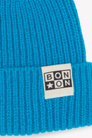 Bonnet - Bleu En Tricot