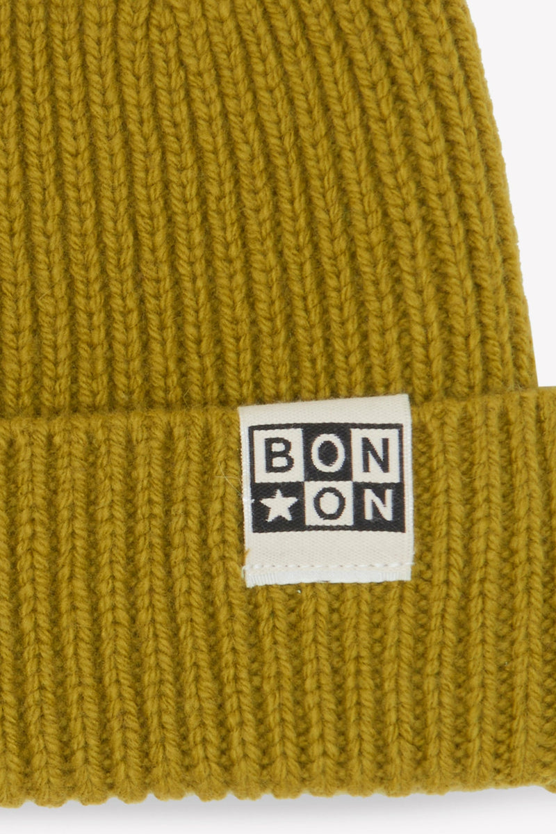 Bonnet - Vert En Tricot