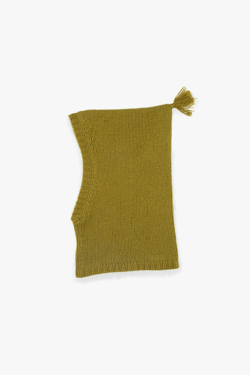 Cagoule - Vert En Tricot