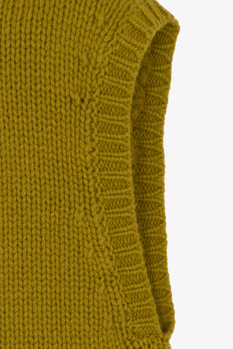 Cagoule - Vert En Tricot