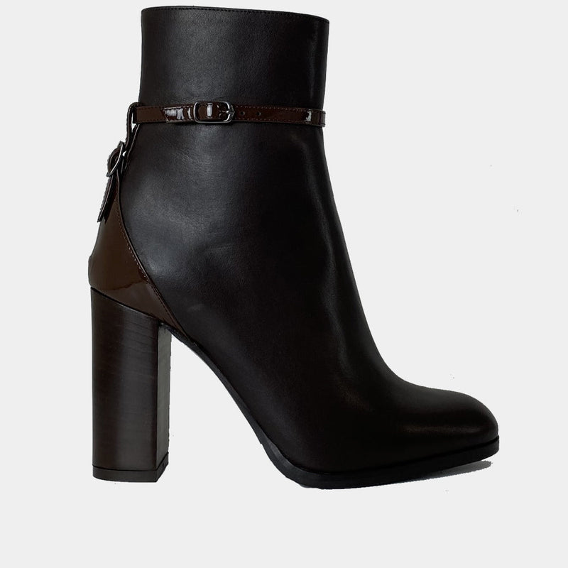 Bottines Ann Tuil Manege - Cuir Marron