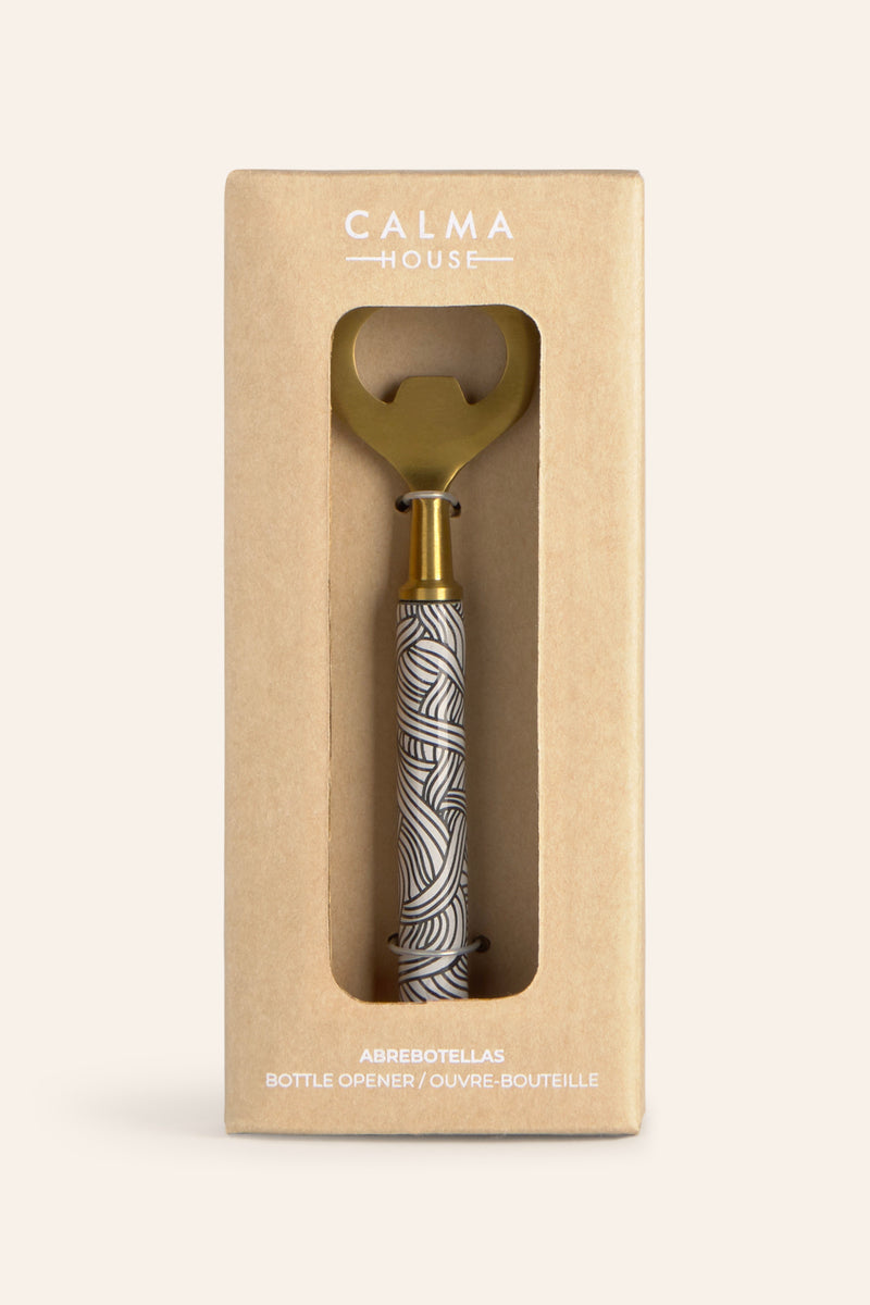 Décapsuleur Mango - Noir & Blanc