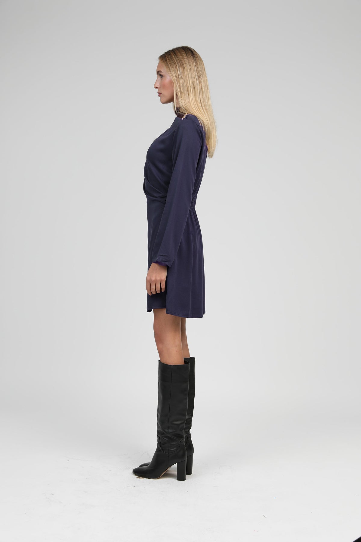Robe Courte Maninon Marine
