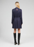 Robe Courte Maninon Marine