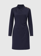 Robe Courte Maninon Marine