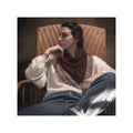 Wool Cashmere Square - Manollo - Bordeaux