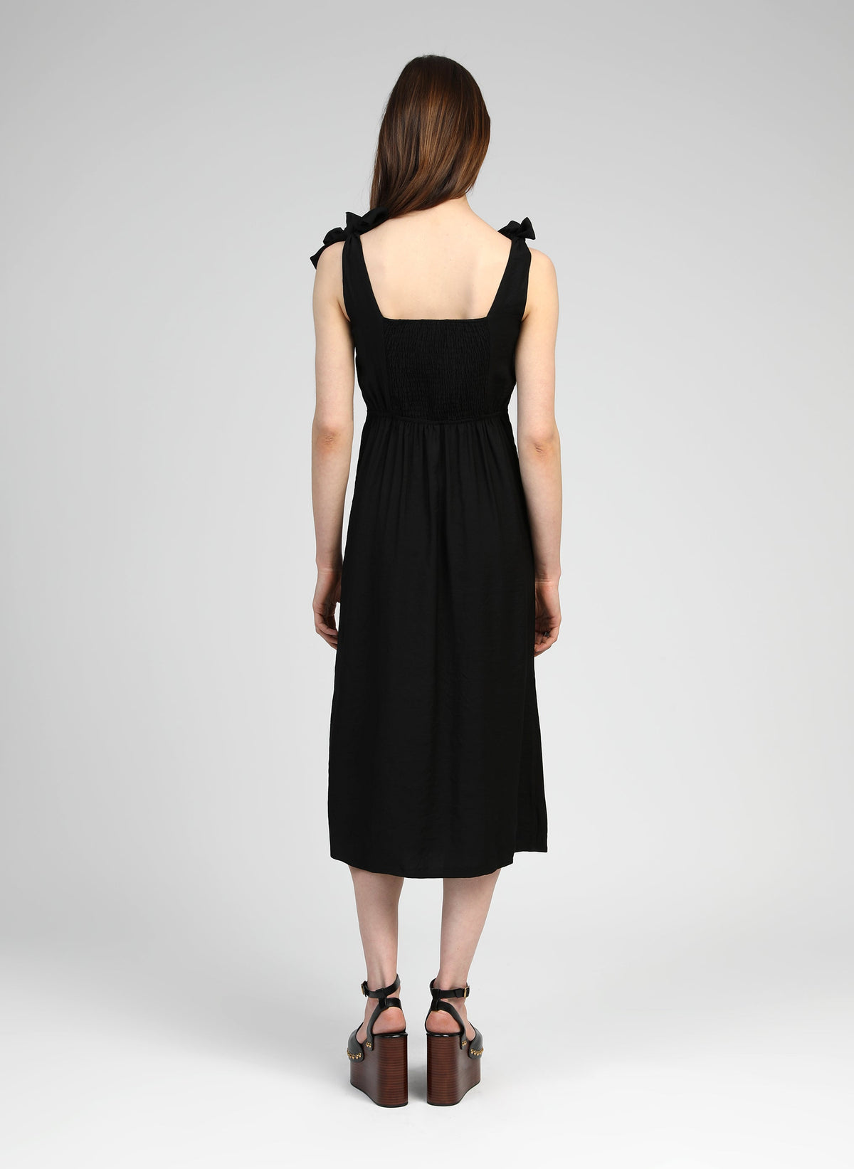Robe Midi Mantia Noir