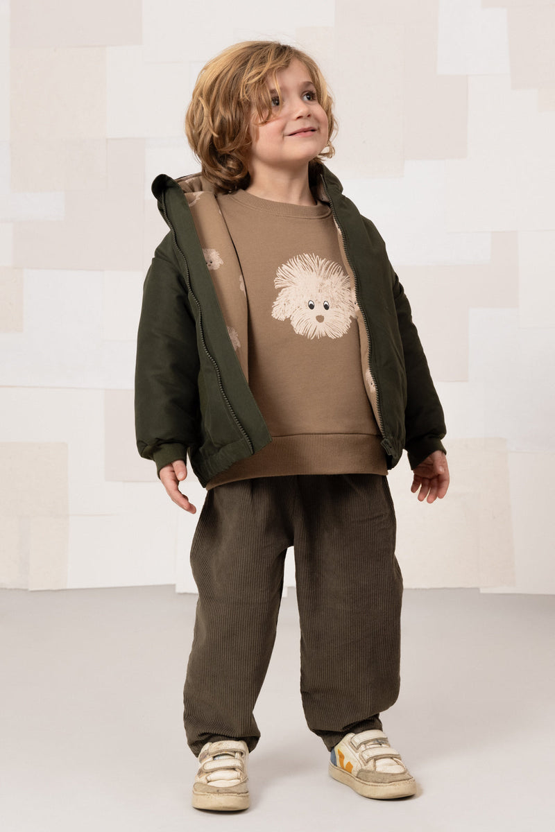 Manteau Frio Rain Kaki Chien