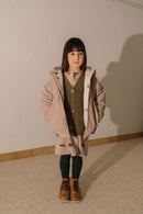 Manteau Frio Corderoy Mauve Pâle Mûres