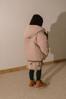 Manteau Frio Corderoy Mauve Pâle Mûres