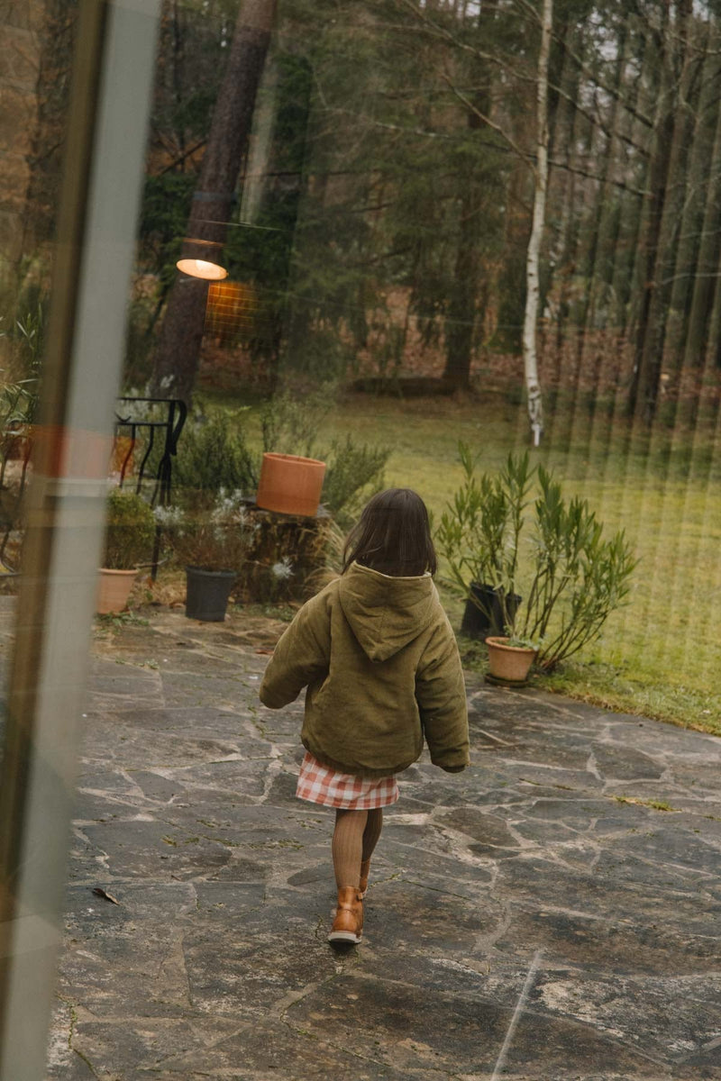 Manteau Frio Corderoy Vert Nutria