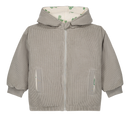 Manteau Frio Corderoy Gris Trèfles