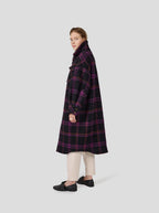 Manteau De Marine En Laine District Wineberry