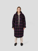 Manteau De Marine En Laine District Wineberry
