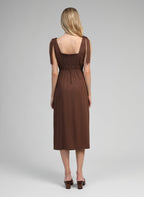 Robe Midi Mantia Marron