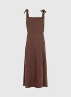 Robe Midi Mantia Marron