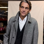Manteau Balmacaan En Laine Nattée Grise