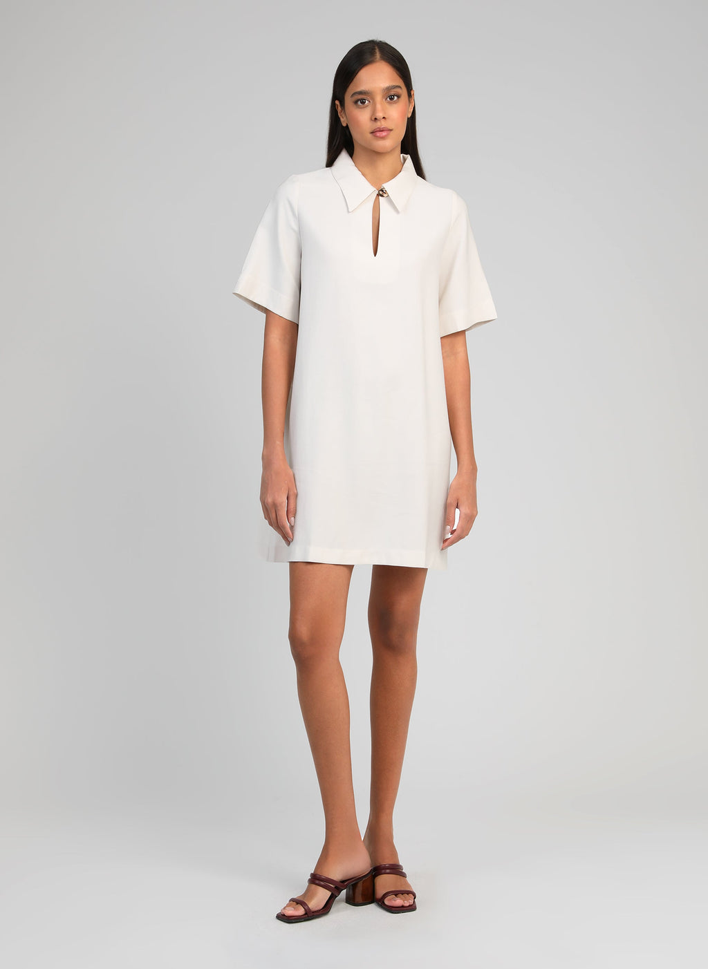 Robe Courte Mapaula Ecru