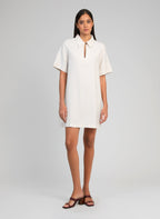 Robe Courte Mapaula Ecru
